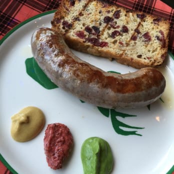 The Raven Bistro - Bison sausage - Mediterranean Near Me - Jasper, Alberta