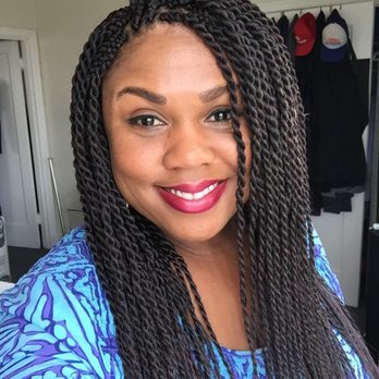 L' Elegance Hair Braiding - Fresh out of the salon in under 4 hours!!!  Senegalese Twists Bra-Strap length $250 before tip - Hair Extensions Near Me - San Francisco, California