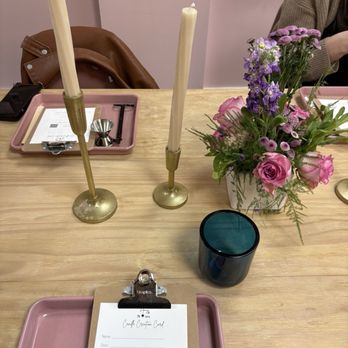 Honey Notes Affirmation & Candle Bar - Our setup - Candle Stores Near Me - Pelham, New York Honey Notes Affirmation & Candle Bar - Our setup - Candle Stores Near Me - Pelham, New York