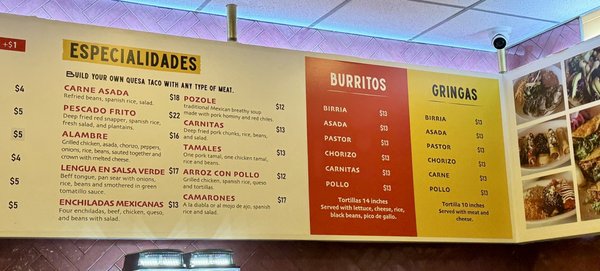 Menu photo 6 Quesa Tacos Carmel, IN