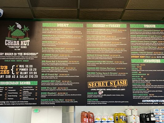 Menu photo 2 Cheba Hut Toasted Subs Fort Collins, CO