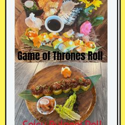 Hana - Game of Thrones (Top) 
Spicy Bulgogi Roll (Bottom)
