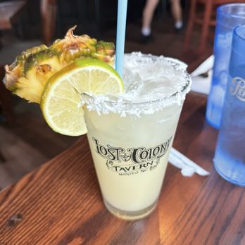 Lost Colony Tavern - Coconut Pineapple Margarita - Pubs Near Me - Manteo, North Carolina Lost Colony Tavern - Coconut Pineapple Margarita - Pubs Near Me - Manteo, North Carolina