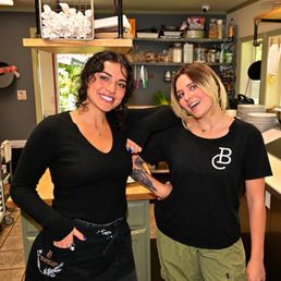 Our hostesses/servers. Serving good food, atmosphere and scenery. Our hostesses/servers. Serving good food, atmosphere and scenery.