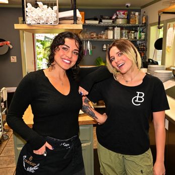 Basin Cafe - Our hostesses/servers. Serving good food, atmosphere and scenery. - Burgers Near Me - Lee Vining, California Basin Cafe - Our hostesses/servers. Serving good food, atmosphere and scenery. - Burgers Near Me - Lee Vining, California