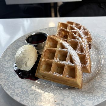Sisters & Co - Citrus mascarpone waffle - Breakfast & Brunch Near Me - Markham, Ontario Sisters & Co - Citrus mascarpone waffle - Breakfast & Brunch Near Me - Markham, Ontario