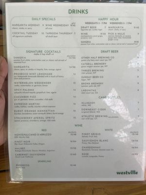 Menu photo 4 Westville Dumbo Brooklyn, NY Menu photo 4 Westville Dumbo Brooklyn, NY
