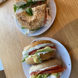 Bagel Sandwiches
