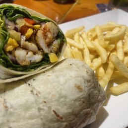 Blackened Shrimp Wrap