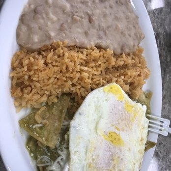 Green Taco - Chilaquiles In green sauce - Mexican Near Me - Riverside, California