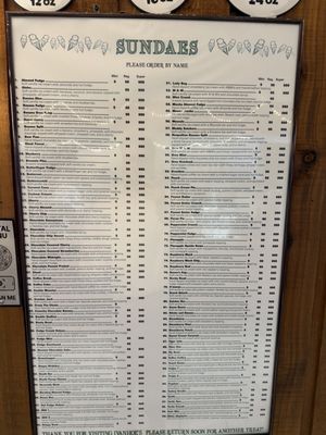 Menu photo 2 Ivanhoe's Drive In Upland, IN Menu photo 2 Ivanhoe's Drive In Upland, IN