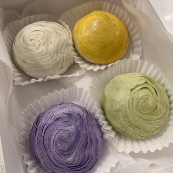 Aliya Lavaland - One of each flavor. Original, taro, Ube and matcha - Bakeries Near Me - Monterey Park, California Aliya Lavaland - One of each flavor. Original, taro, Ube and matcha - Bakeries Near Me - Monterey Park, California