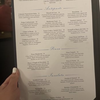 Luce Secondo - Menu - Italian Near Me - Chesapeake, Virginia