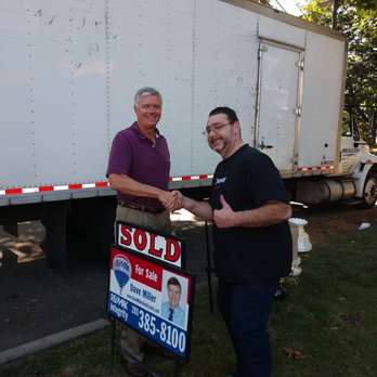 Dave Miller-Re/Max Integrity - Dave Miller puts up the "Sold" sign on my property in Bergenfield! - Real Estate Agents Near Me - Dumont, New Jersey