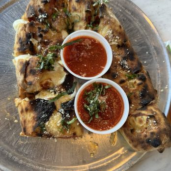 V Pizza - V Stromboli with pepperoni - Pizza Near Me - Orlando, Florida