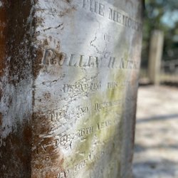 Zion Chapel of Ease and Cemetery - Headstone
