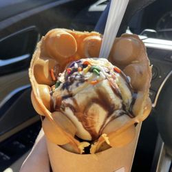 Gong Cha - Bubble waffle