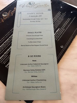 Menu photo 2 Vino Grotta San Antonio, TX Menu photo 2 Vino Grotta San Antonio, TX