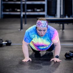 Jurassic Crossfit - When I started I never thought Push-Ups would be something I could accomplish. Especially several in a row. Look at me now!