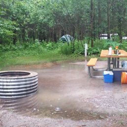 Campsites may flood