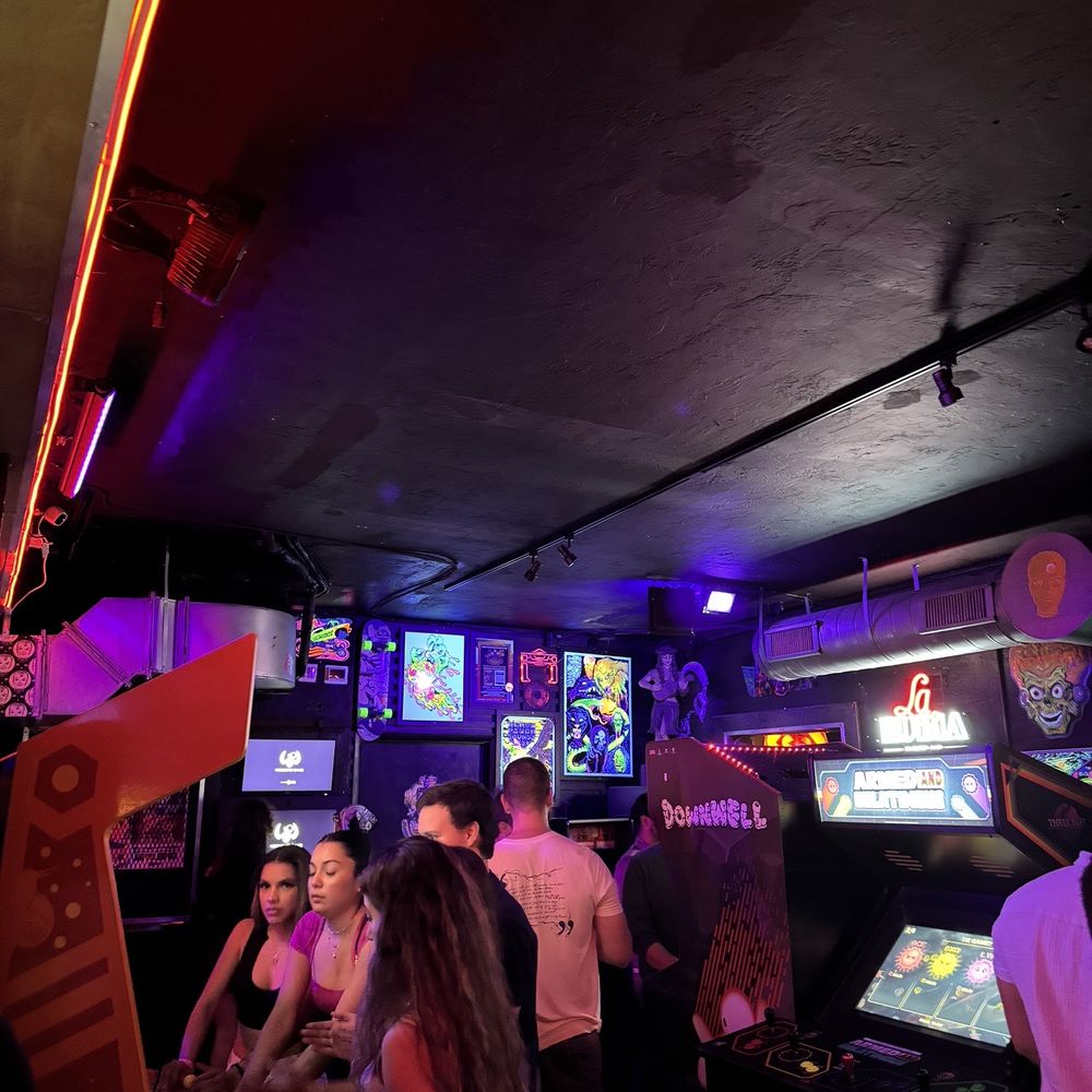 Glitch Bar - Part of the arcade area - Bars Near Me - Fort Lauderdale, Florida