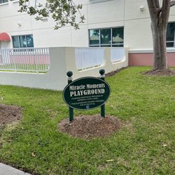 Jupiter Community Center - Another playground sign