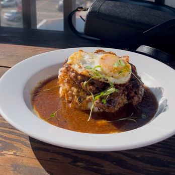 Cococabana - Loco moco - asked for the egg over hard and it was still runny. - Bars Near Me - Oceanside, California Cococabana - Loco moco - asked for the egg over hard and it was still runny. - Bars Near Me - Oceanside, California