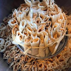 Mexico on Wheels - Tamales
*(Seasonal)*
Red Pork- Green Chicken- Rajas