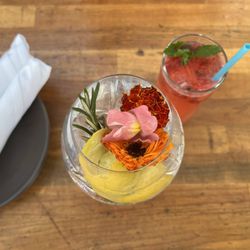 Ombra - Build Your Own Gin and Tonic (mocktail behind)