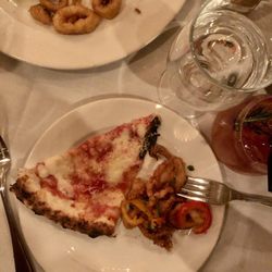 Basta - Calamari and margarita pizza