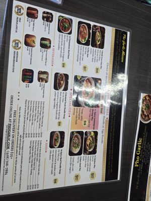 Menu photo 1 Pho Garlic San Jose, CA Menu photo 1 Pho Garlic San Jose, CA
