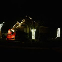 Christmas Lights and Decore of Houston