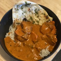 Indian Dhaba - Chicken Tikka Masala and Garlic Naan