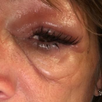 SB Nails & Spa - reaction to lash extensions - Nail Salons Near Me - Spring Branch, Texas