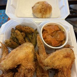 Soulful Chick - 4 Wing Meal