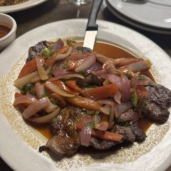 La Kausa - Bistec a la Chorrillana - Peruvian Near Me - North Bergen, New Jersey La Kausa - Bistec a la Chorrillana - Peruvian Near Me - North Bergen, New Jersey
