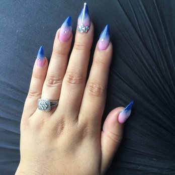 Elegant Nails & Spa - Absolutely in love!! Stiletto tips ombré. - Nail Salons Near Me - Dunedin, Florida Elegant Nails & Spa - Absolutely in love!! Stiletto tips ombré. - Nail Salons Near Me - Dunedin, Florida
