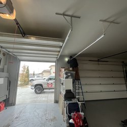 208 Quality Garage Door - Miguel doing what he does best!