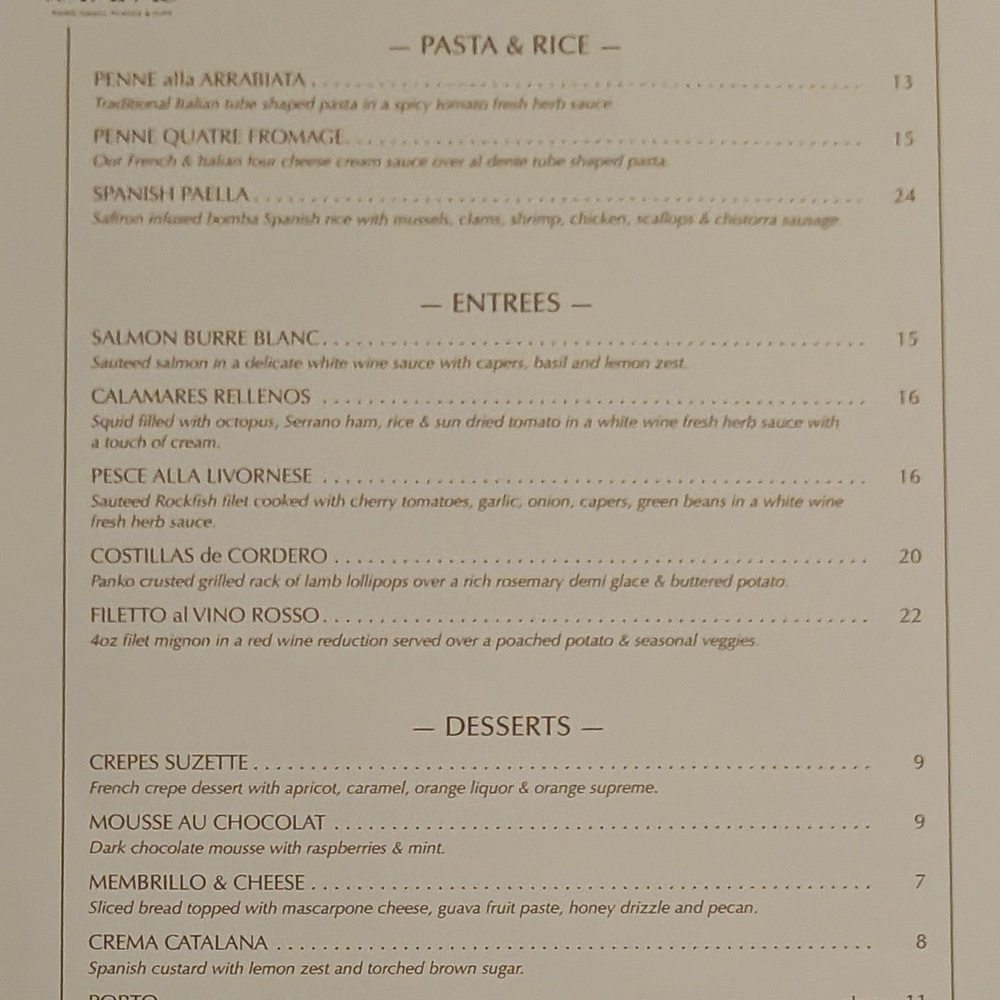 Tour de Tapas - Other side of the food menu - Tapas/Small Plates Near Me - La Mesa, California Tour de Tapas - Other side of the food menu - Tapas/Small Plates Near Me - La Mesa, California