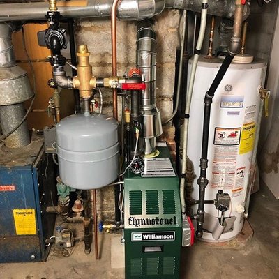 Nick Plumbing and Heating Logo