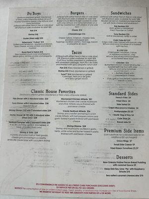 Menu photo 6 Fisherman's Corner Pensacola, FL Menu photo 6 Fisherman's Corner Pensacola, FL