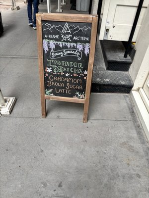 Menu photo 1 A Frame Cafe New York, NY