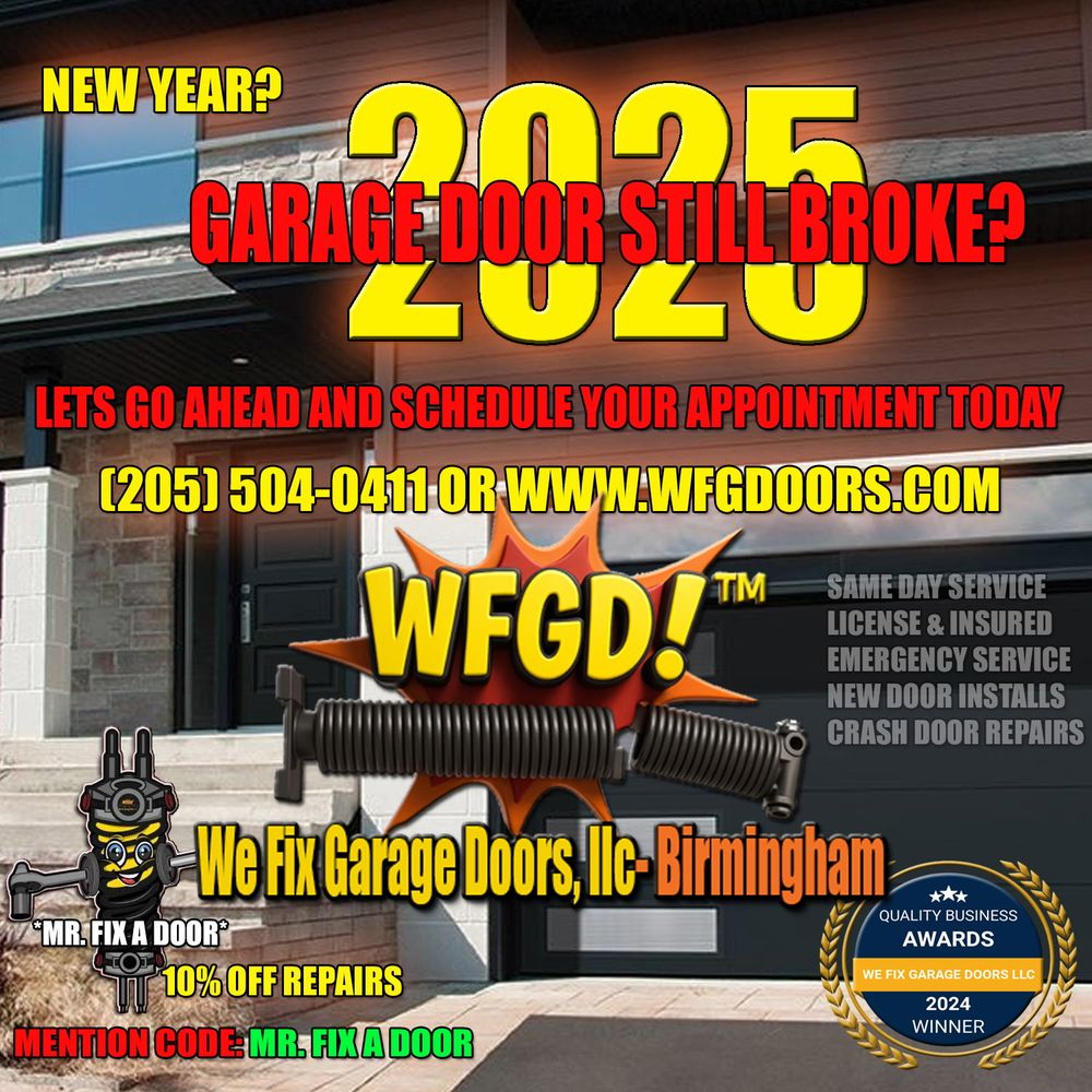 We Fix Garage Doors - Garage Door Contractor in Birmingham, AL