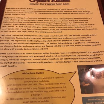 Crystal's Kitchen - Japanese Near Me - West Bridgewater, Massachusetts Crystal's Kitchen - Japanese Near Me - West Bridgewater, Massachusetts
