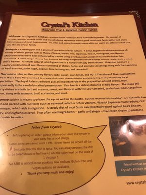 Menu photo 3 Crystal's Kitchen West Bridgewater, MA Menu photo 3 Crystal's Kitchen West Bridgewater, MA