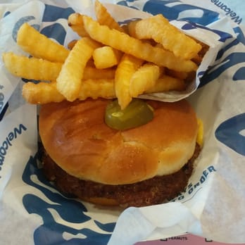 Culver's - Single burger basket with cheese & pickles only. 7 pickles under the cheese. ($6.19) - Burgers Near Me - Chandler, Arizona Culver's - Single burger basket with cheese & pickles only. 7 pickles under the cheese. ($6.19) - Burgers Near Me - Chandler, Arizona
