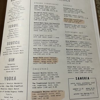 Lazy Dog - Cocktails menu - New American Near Me - Las Vegas, Nevada Lazy Dog - Cocktails menu - New American Near Me - Las Vegas, Nevada