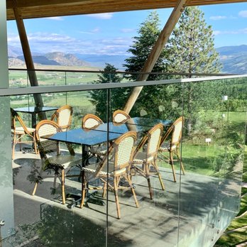 Tinhorn Creek - Outdoor patio with a beautiful view - Wineries Near Me - Oliver, British Columbia Tinhorn Creek - Outdoor patio with a beautiful view - Wineries Near Me - Oliver, British Columbia