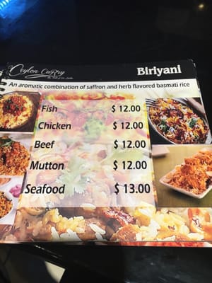 Menu photo 4 Ceylon Curry Staten Island, NY