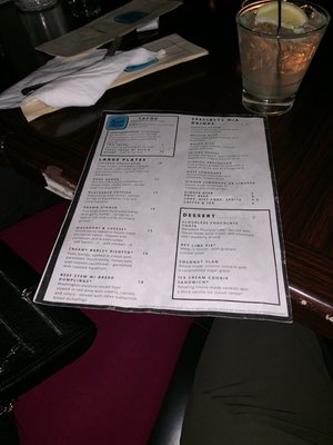 Menu photo 2 The Royal Room Seattle, WA Menu photo 2 The Royal Room Seattle, WA